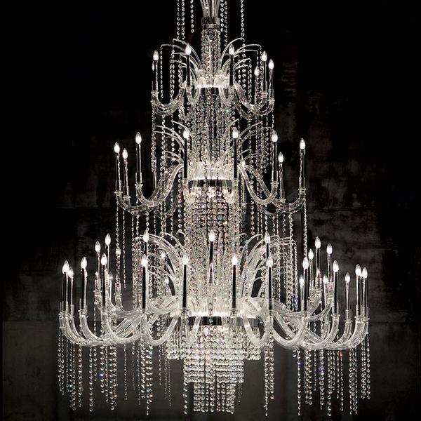 Swarovski crystal chandeliers