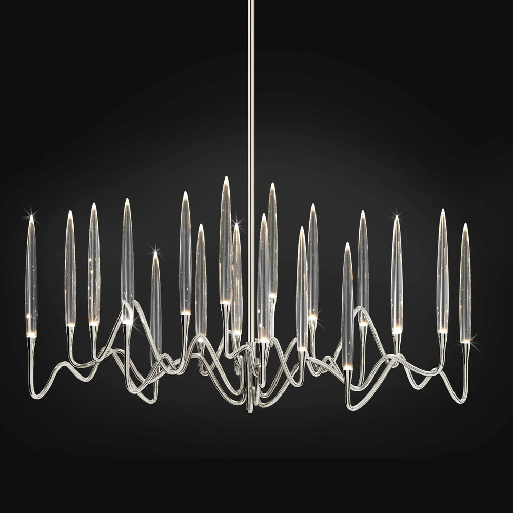 Il Pezzo 3 Long Chandelier with 18 lights