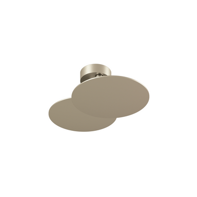 Lodes Puzzle Round Double Ceiling Light Champagne