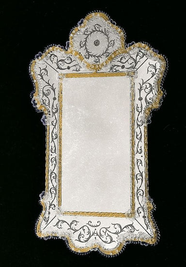 Sophisticated Murano Glass Mirror