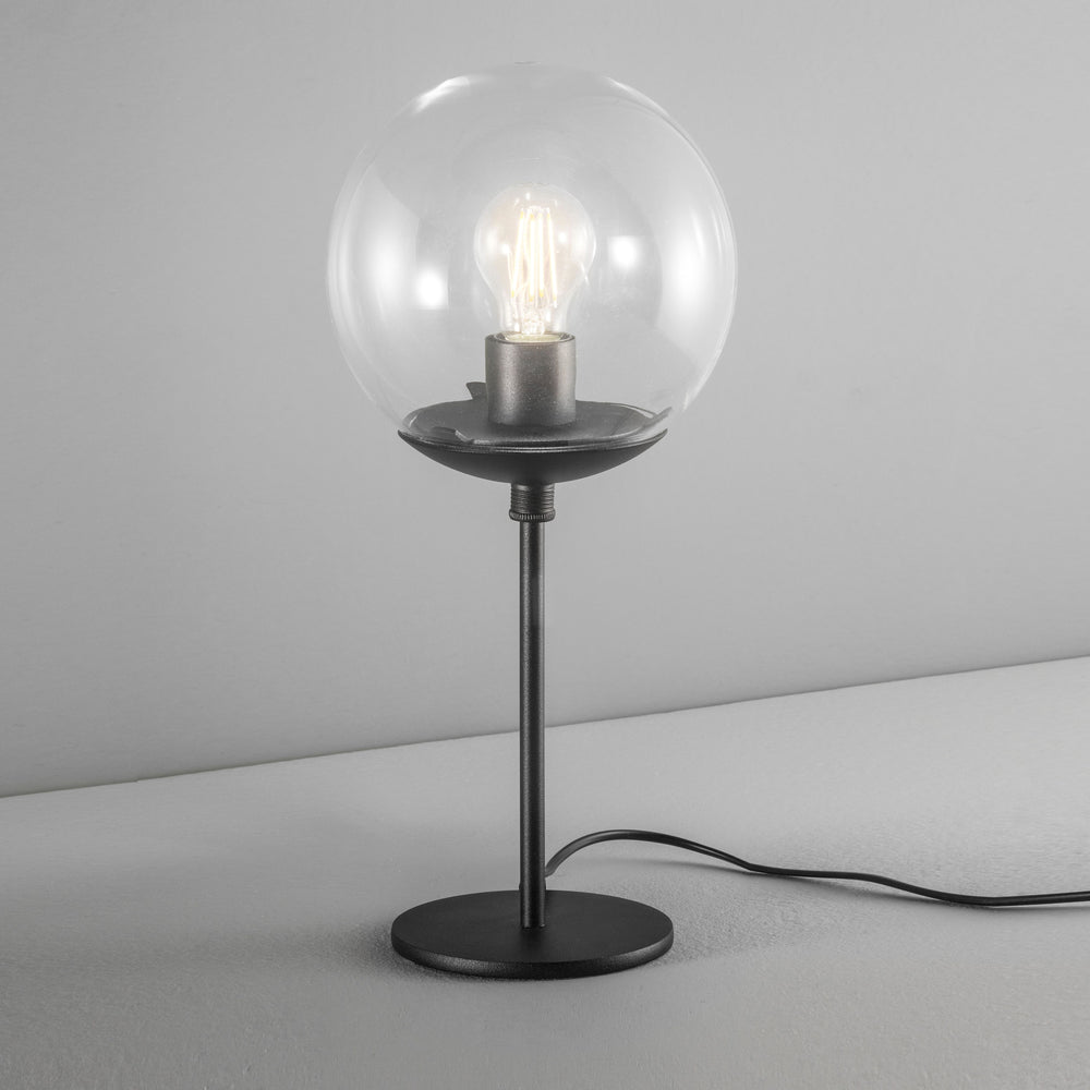 Globe table and wall light