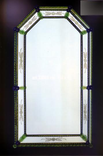 Large, Elegant Venetian Mirror