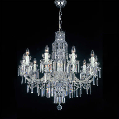 Maria Theresa Scholer crystal Italian chandelier with 10 lights