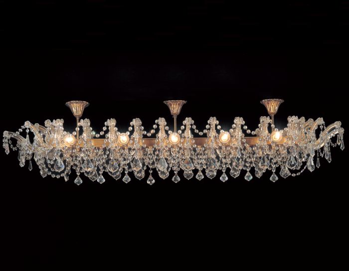 Maria Theresa 10 or 19 light Scholer crystal ceiling light