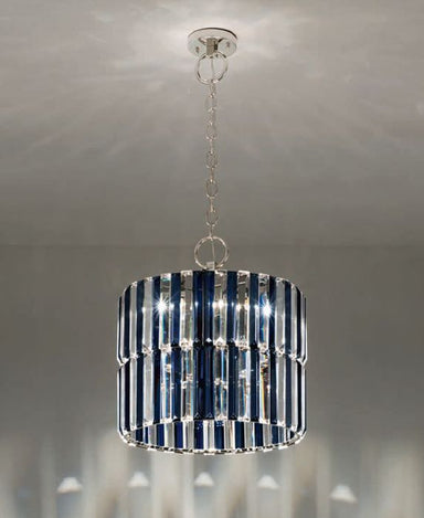40 cm modern glass prism ceiling pendant with custom options
