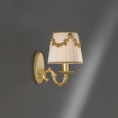 classic-gold-shaded-wall-light-traditional-design-wall-lighting-italian-lighting-for-sale