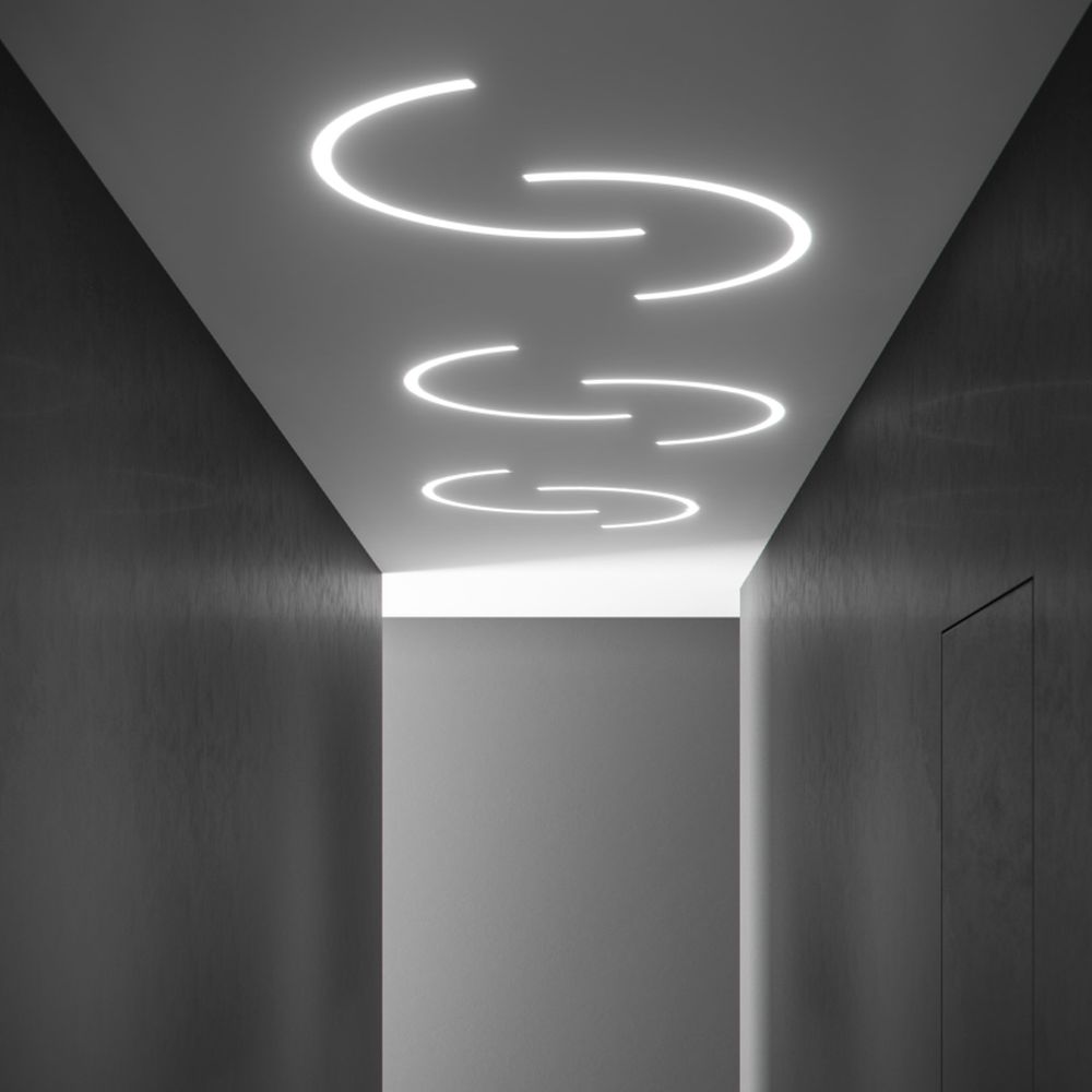 Semi-Circle Modern Metal Pendant/ Ceiling Light