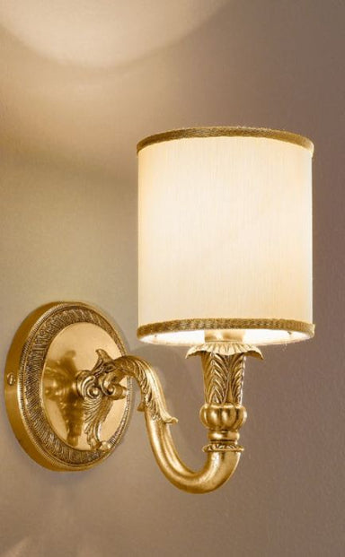 Antique French Gold Finish Wall Light