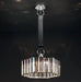 38 cm glass prism ceiling pendant with custom options