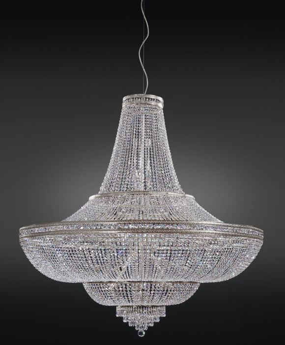 Modern chandelier with premium or  crystal