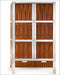 Rosewood display cabinet with Venetian mirror glass detail