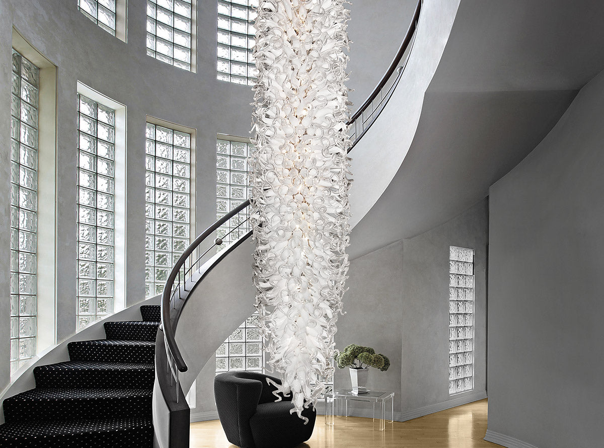 Stairwell Chandeliers, Staircase Chandeliers lobby and Hallway Chandeliers