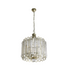 Round Panelled Glass Ceiling Chandelier | New Directions | Stil Lux