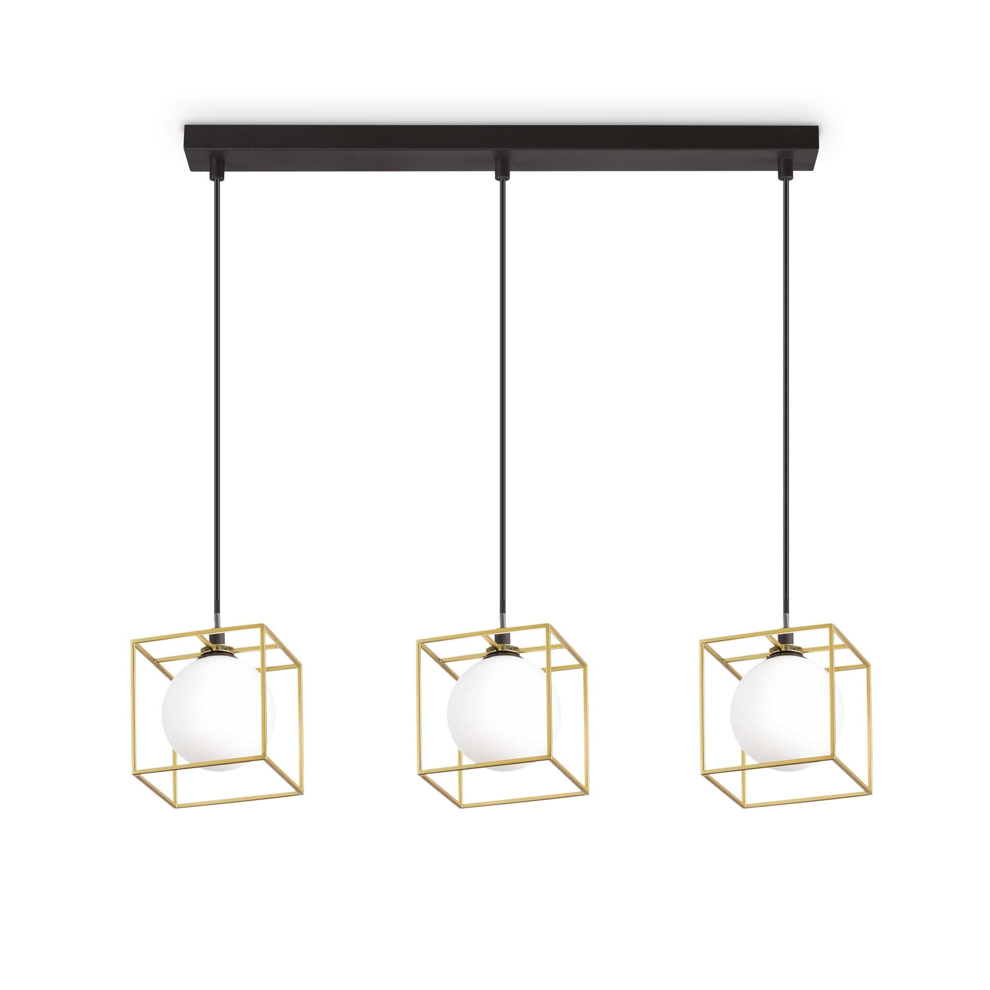 Ideal Lux 3 light individual Ceiling Pendant