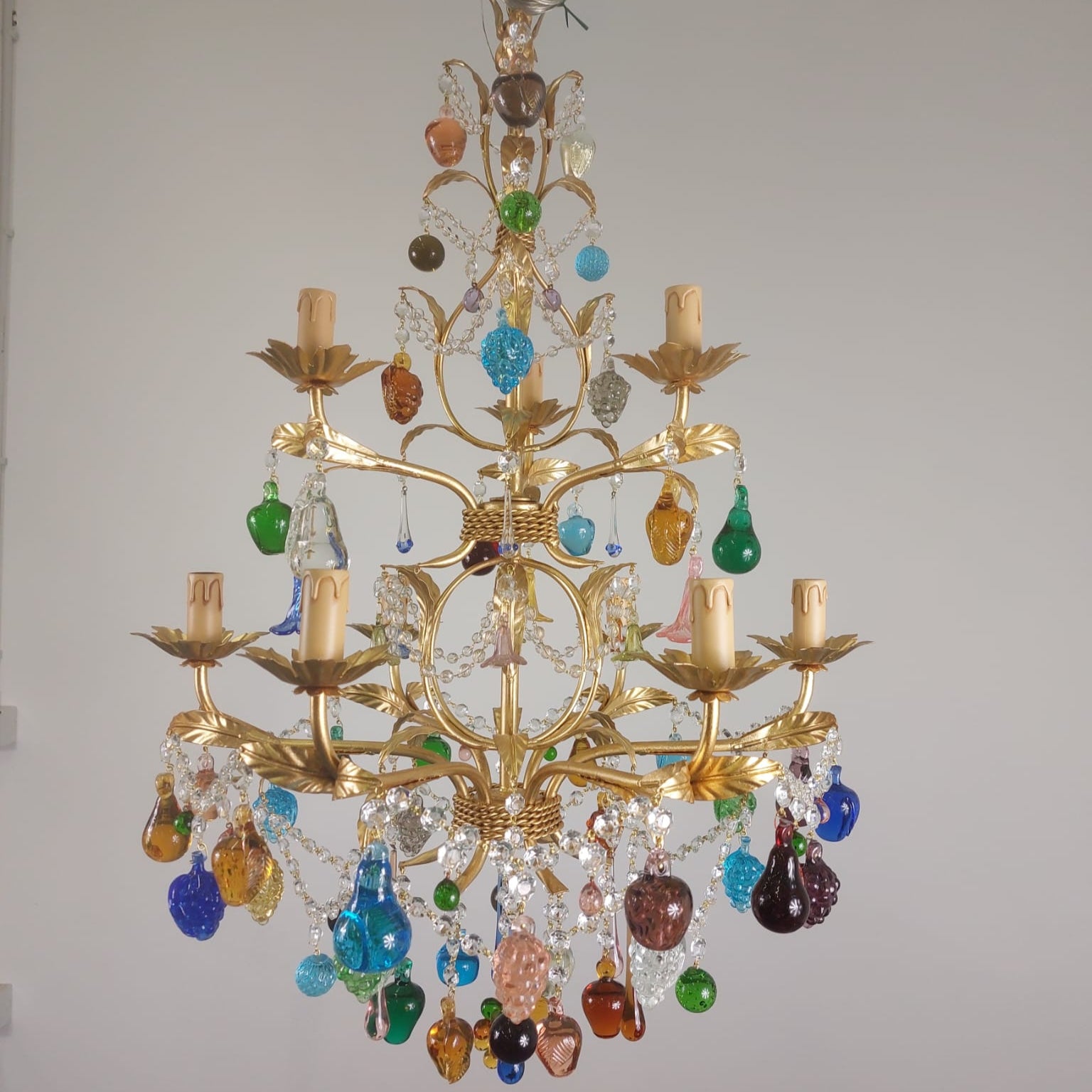 Murano Fruit Chandelier