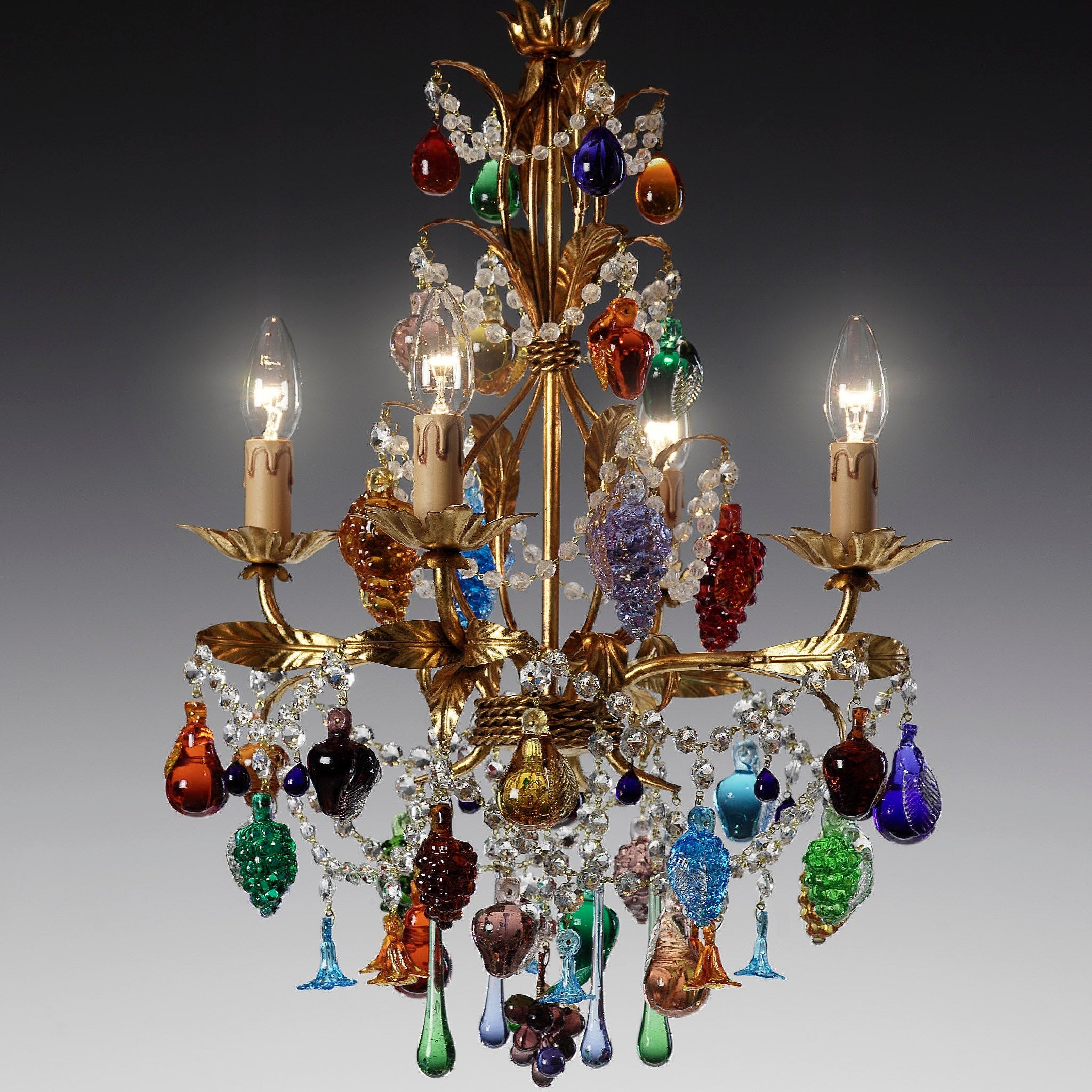 Murano Fruit Chandelier