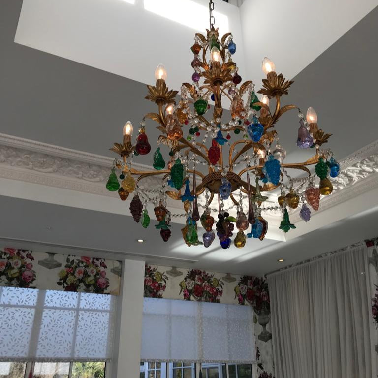 Murano Fruit Chandelier