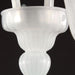 2 Lights Wall Sconce in Silk Murano Blown Glass