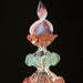 3 Lights Murano Rezzonico Sconce Wall Lamp with Vitreous Paste Flowers