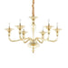 Amber Blown Glass Ideal Lux Chandelier