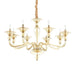 Amber Blown Glass Ideal Lux Chandelier