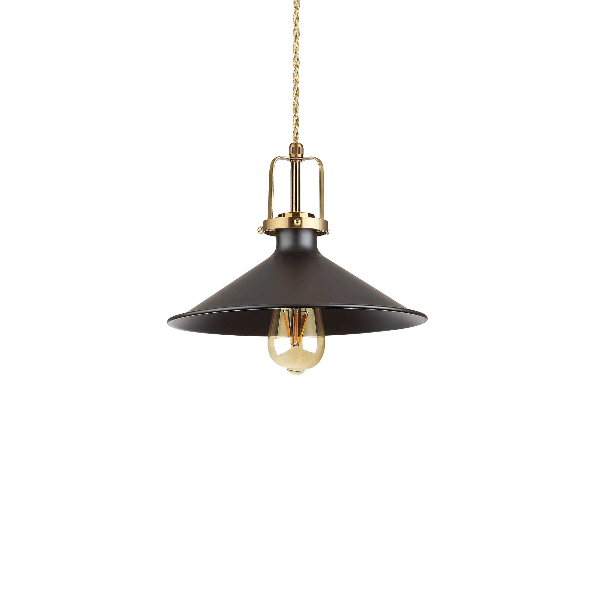 Black Ideal Lux Metal Ceiling Pendant