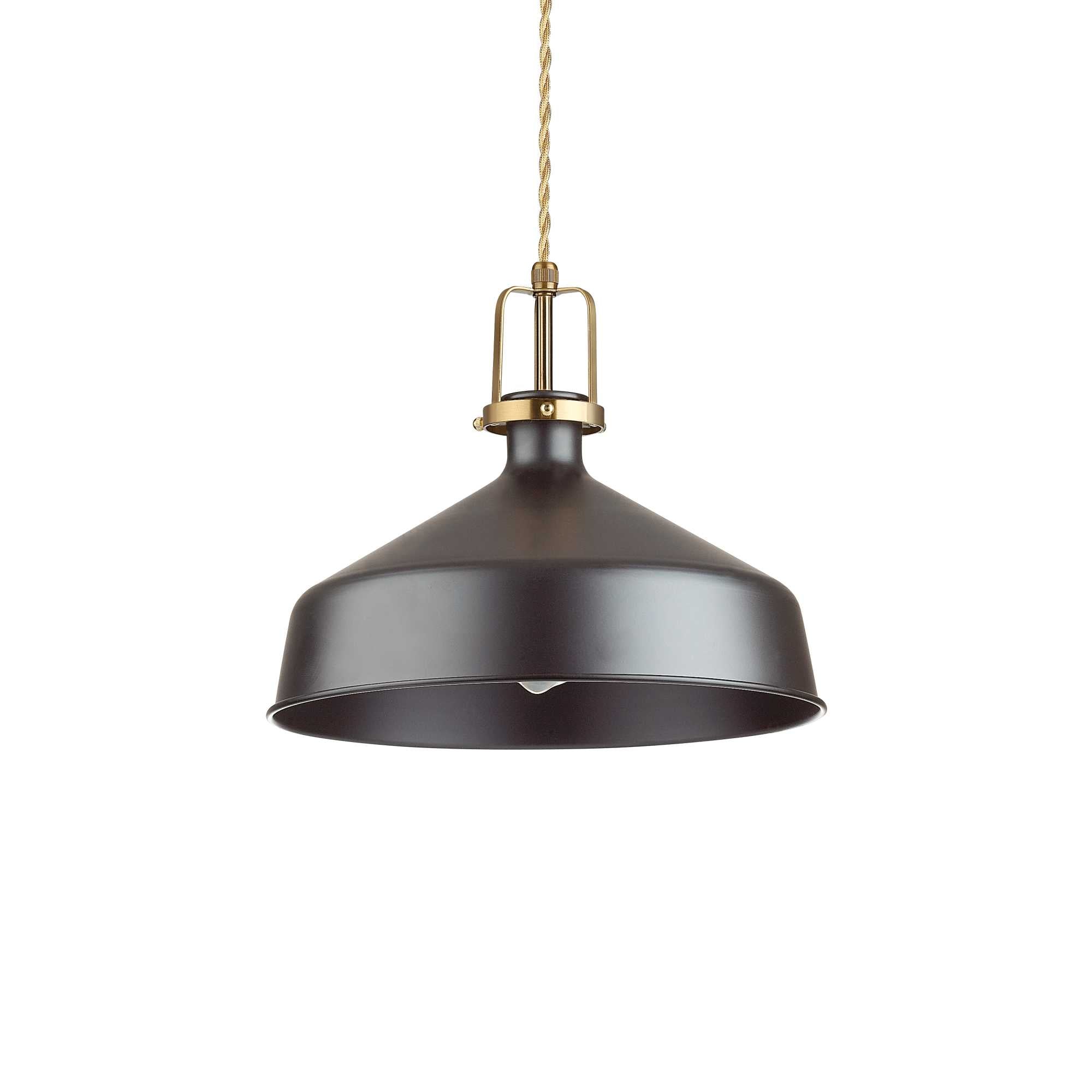 Ideal Lux Modern Black Ceiling Pendant