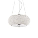 Modern 40cm Ideal Lux Crystal Ceiling Pendant