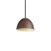 Modern Ideal Lux 18cm Brown Metal Ceiling Pendant