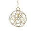 Contemporary Metal Gold Ideal lux Ceiling Pendant