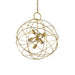 Contemporary Metal Gold Ideal lux Ceiling Pendant