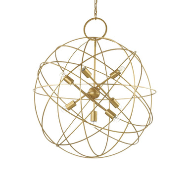 Contemporary Gold Metal Ceiling Pendant