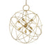 Contemporary Metal Gold Ideal lux Ceiling Pendant