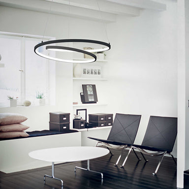 Contemporary Metal LED Pendant