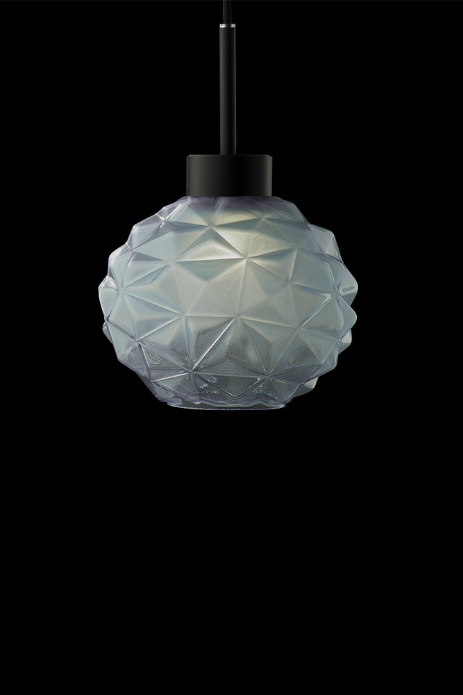 Handmade Contemporary Small Single Pendant Ceiling Lamp With Murano Glass