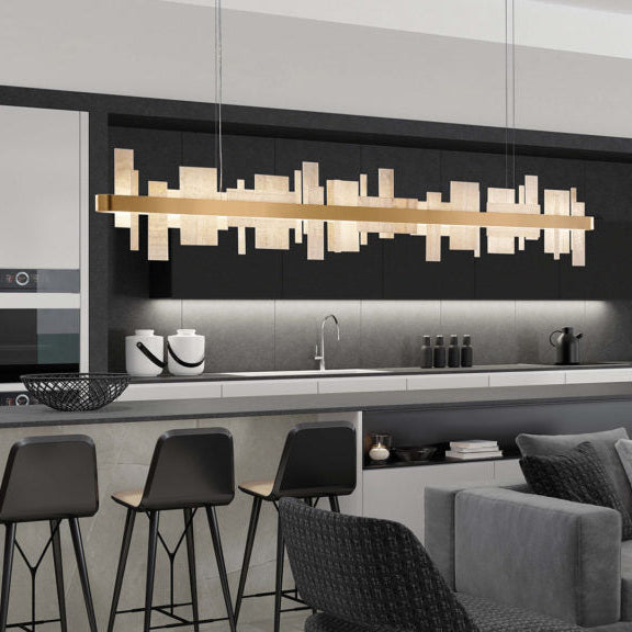 Honicé Linear Onyx Ceiling Pendant