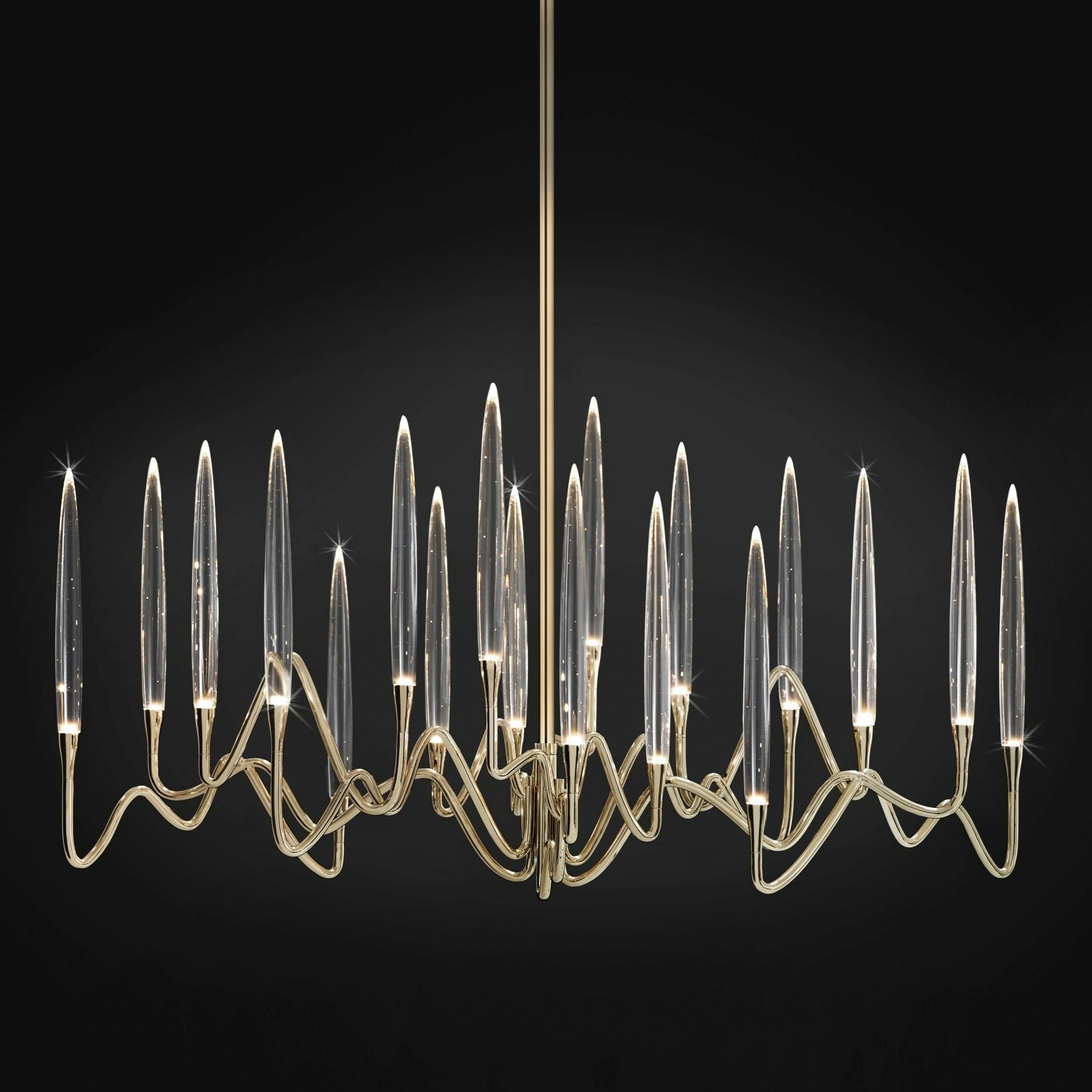 Il Pezzo 3 Round Chandelier with 18 Lights