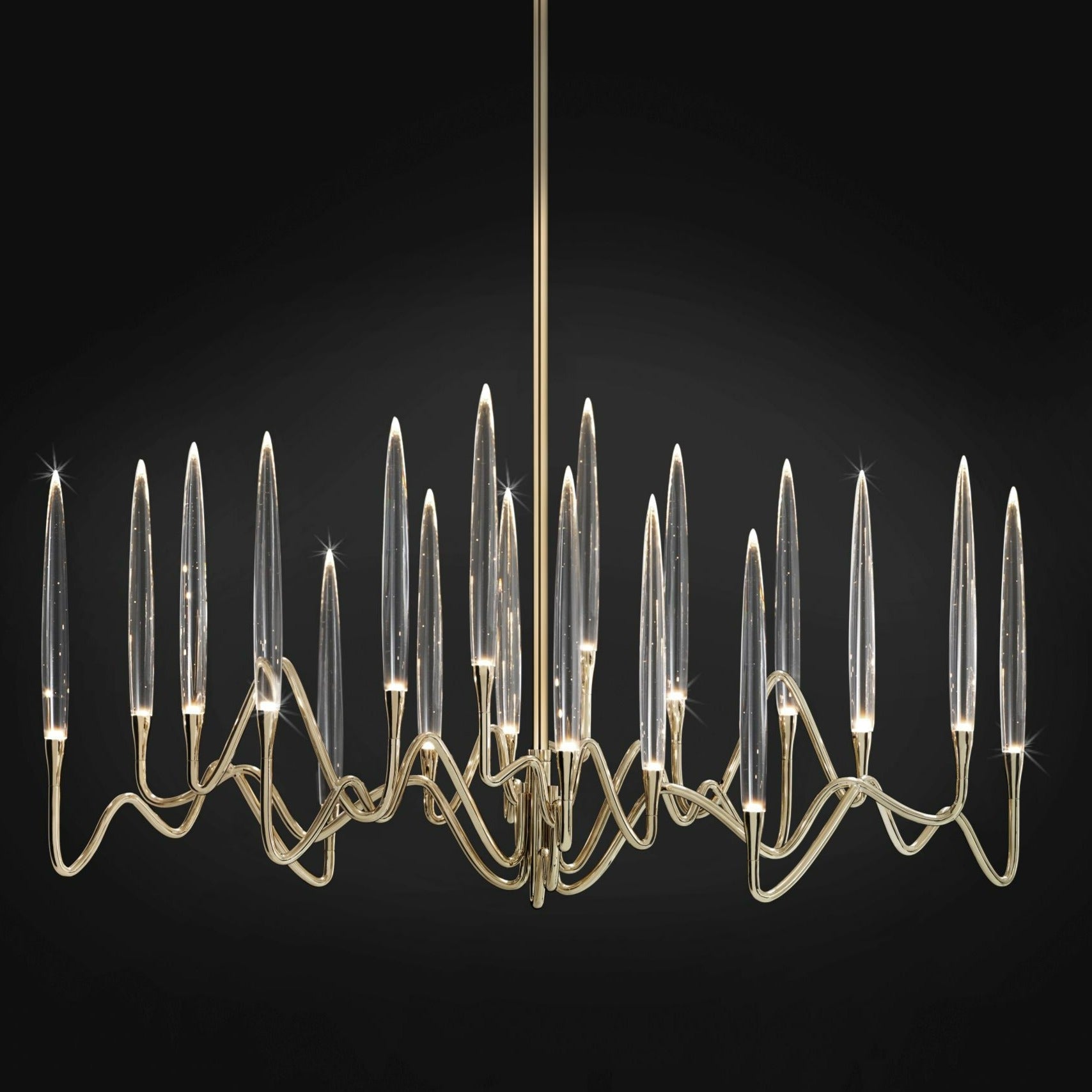 Il Pezzo 3 Round Chandelier with 21 lights