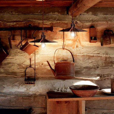 Industrial Copper Metal Ceiling Pendant