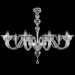 10 Lights Murano Crystal Glass Chandelier