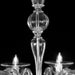 10 Lights Murano Crystal Glass Chandelier