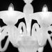 12 Lights Murano Artistic Glass Chandelier in Silk Finish