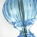 6 Lights Sky Blue Murano Glass Chandelier