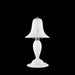 Elegant Rigadin Glass Bedside Lamp in Artistic Silk Finish