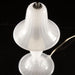 Elegant Rigadin Glass Bedside Lamp in Artistic Silk Finish