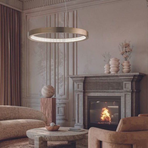 Modern Oval Ceiling Pendant