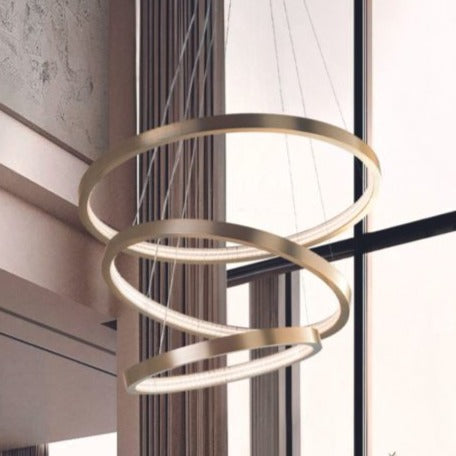 Modern Oval Ceiling Pendant