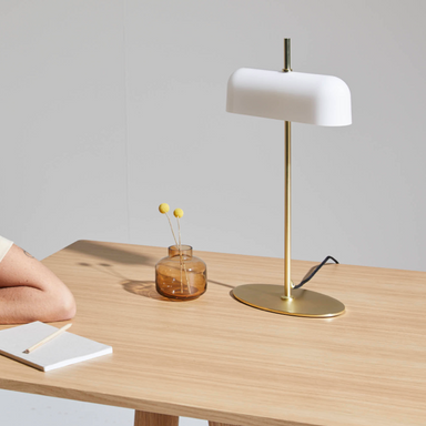 Minimalist Brass Office Table Light