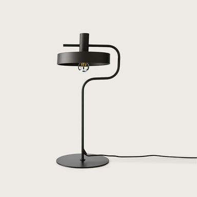 Minimalist Black Metal Table Light