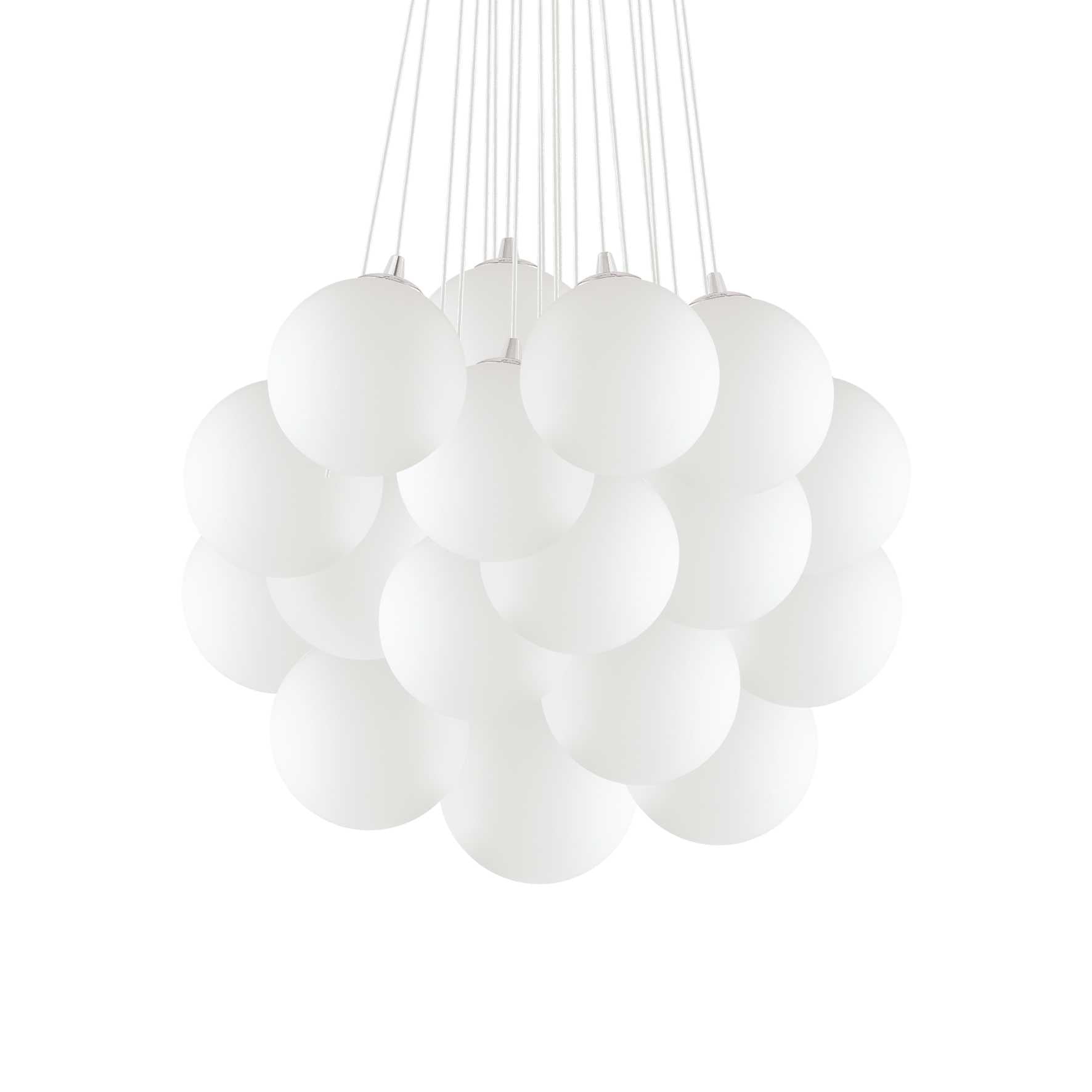 Modern 22 Light Ceiling Pendant Ideal Lux Mapa Plus